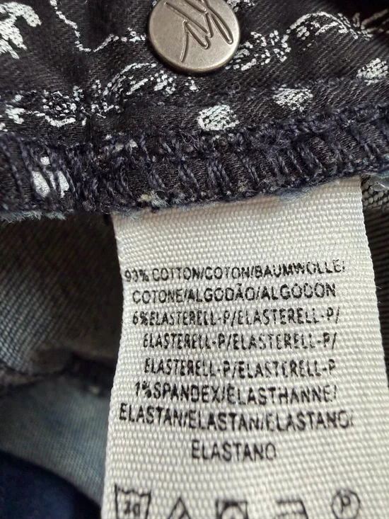 Free People We The Free Blue Crvy Super High Rise Flare Jeans 31 36460 - Picture 12 of 15